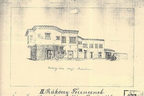 Imre Henszlmann’ın Tekirdağ’daki II. Ferenc Rákóczi’nin evine dair çizimleri