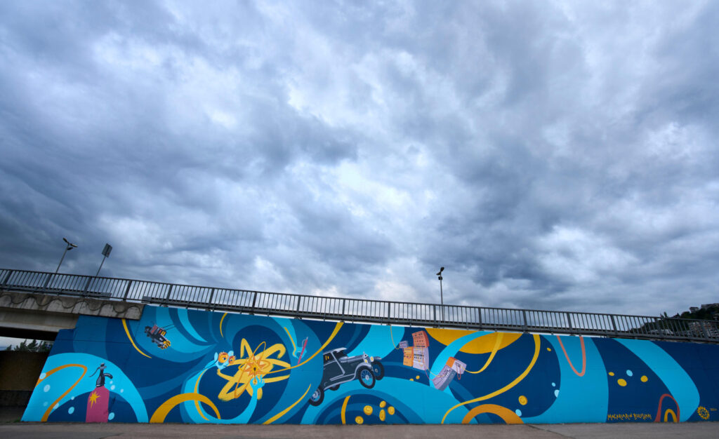 Enikő Váczy’nin ünlü Macar icatlarını konu alan mural projesi Kocaeli’de